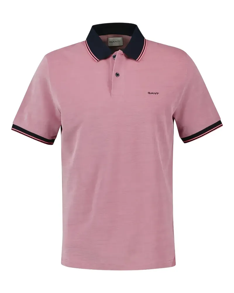 Gant collared polo shirt - Rot Rot