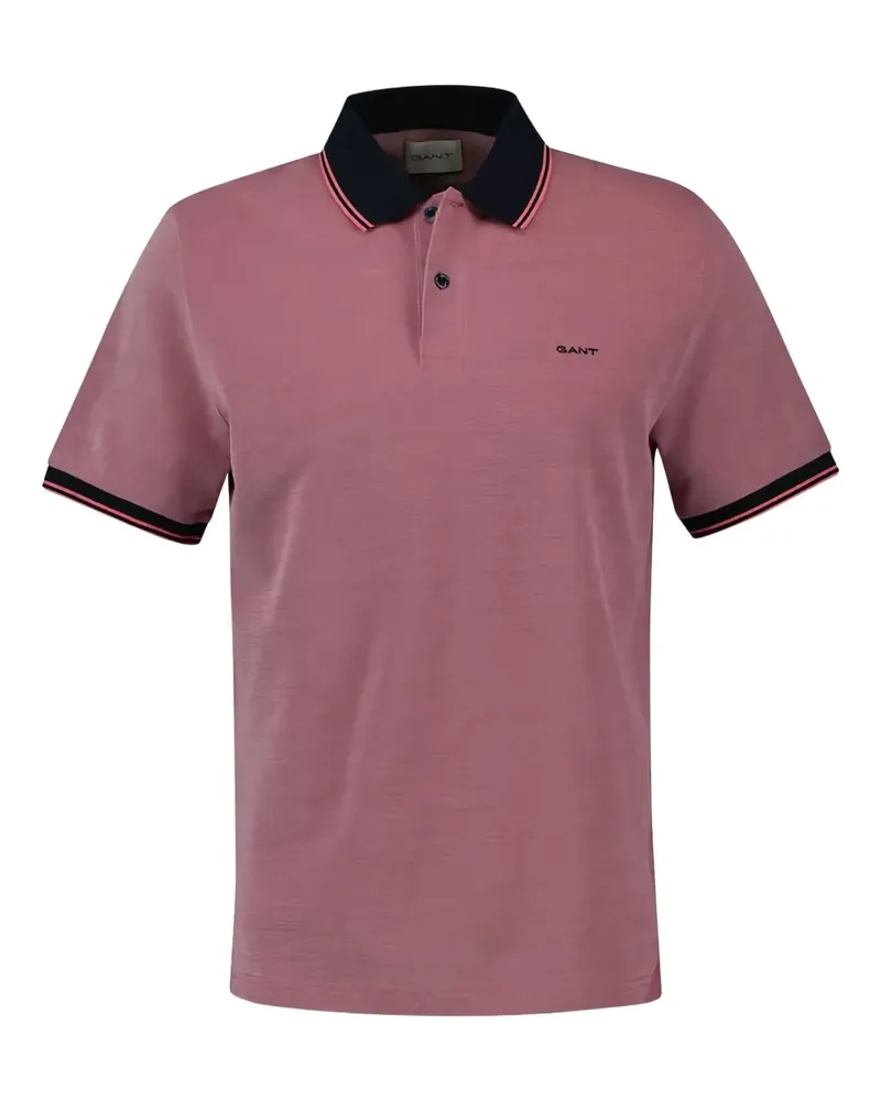 Gant collared polo shirt - Rot Rot