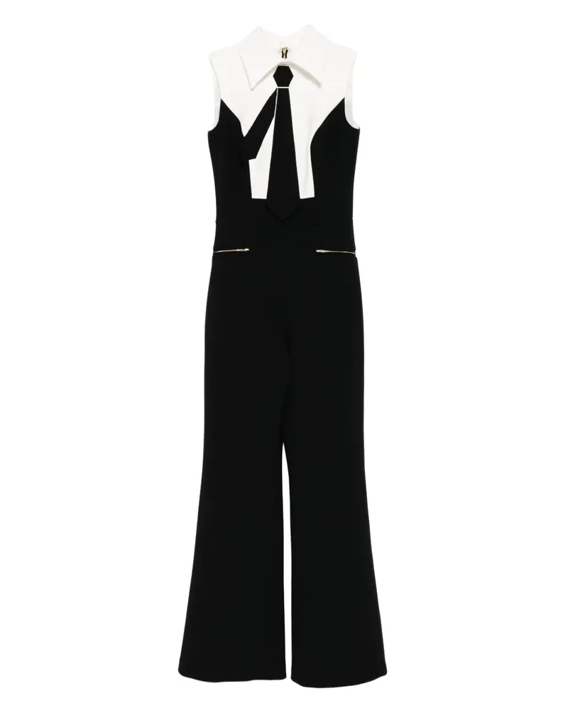 Isabel Sanchís Ärmelloser Jumpsuit - Schwarz Schwarz