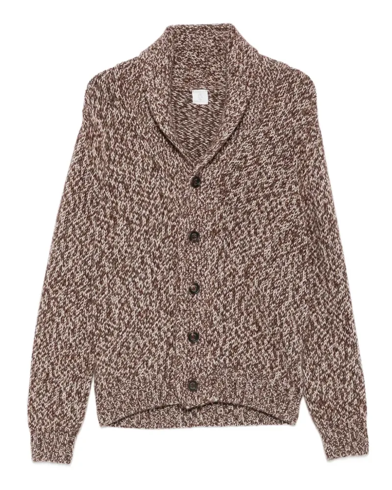 Eleventy Cardigan mit Schalkragen - Rot Rot