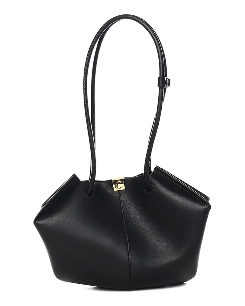 Coccinelle leather shoulder bag - Schwarz Schwarz