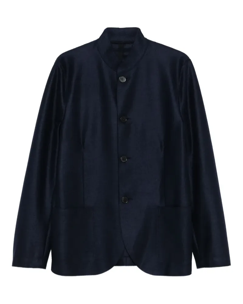 Harris Wharf London Nehur Jacke mit Mandarinkragen - Blau Blau