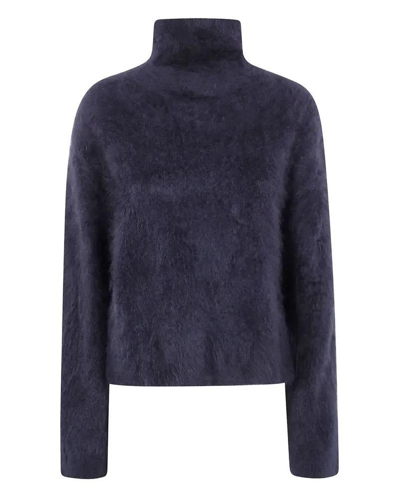 Lisa Yang The Floren Pullover mit Stehkragen - Schwarz Schwarz