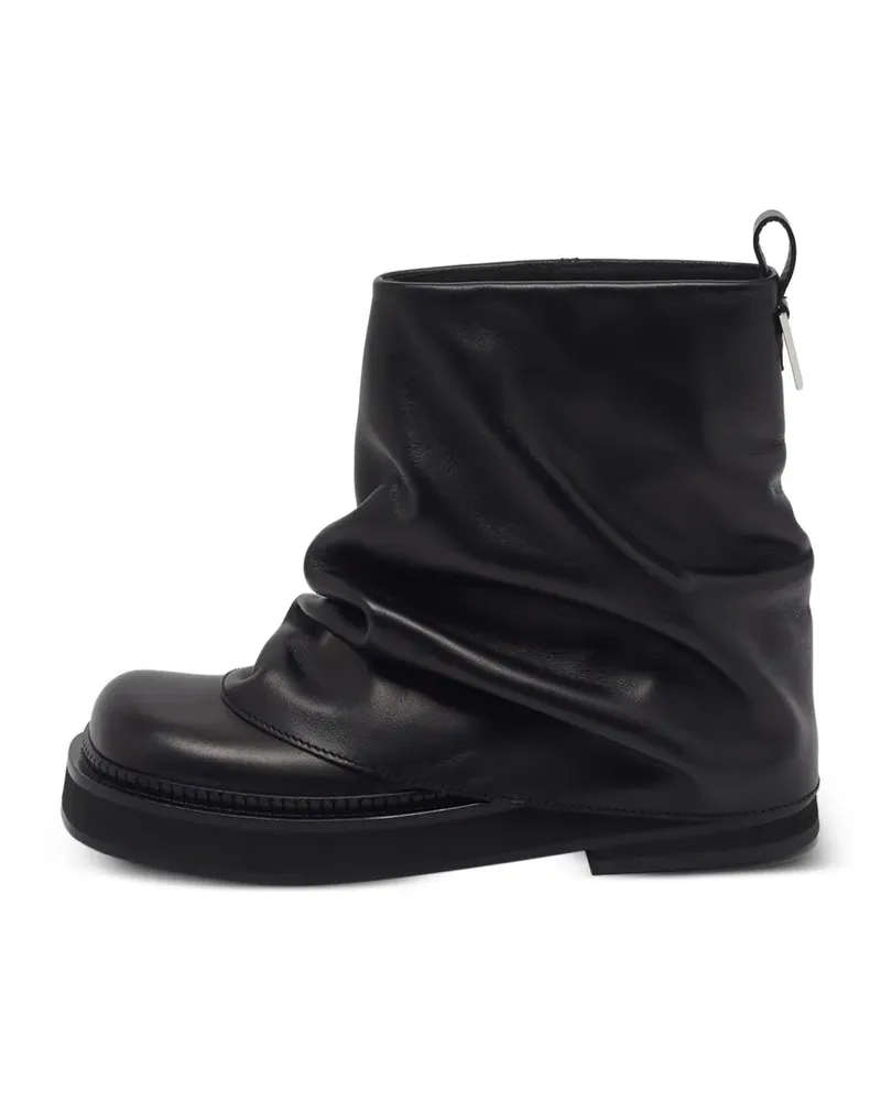ATTICO Mini Robin ankle boots - Schwarz Schwarz