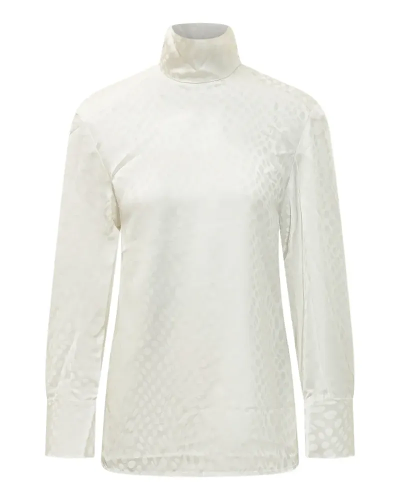 IRO Bluse mit Muster - Weiß Weiß
