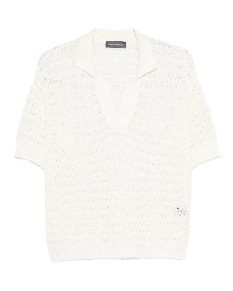 Lorena Antoniazzi V-neck sweater - Nude Nude