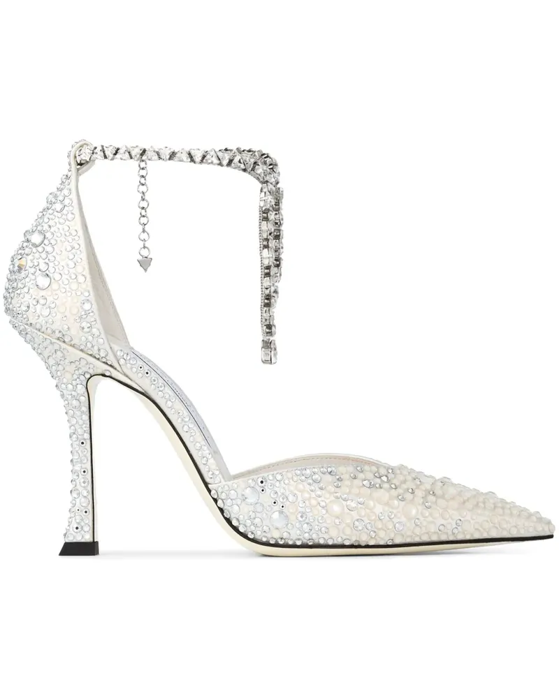 Jimmy Choo Saeda Pumps 100mm - Nude Nude