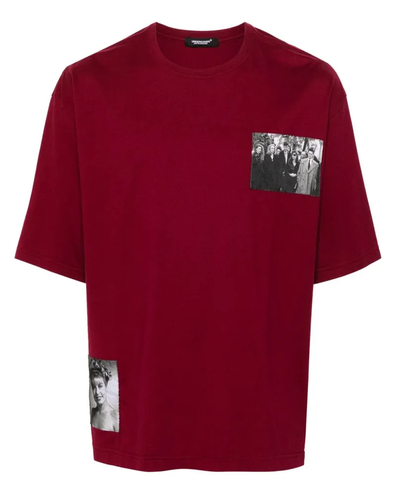Undercover x Twin Peaks T-Shirt mit Foto-Print - Rot Rot