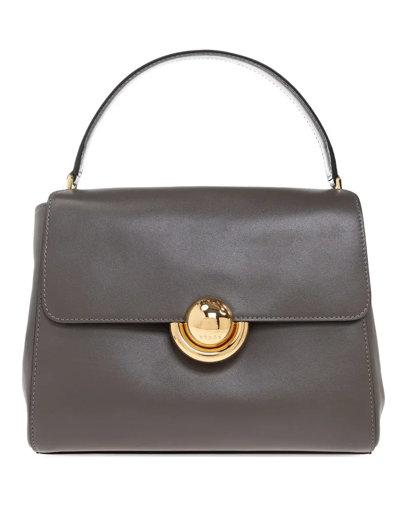 Furla Domus Tote Bag mit Henkel - Grau Grau