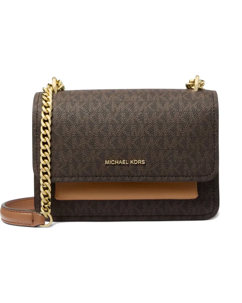 Michael Kors Umhängetasche mit Kettenriemen - Braun Braun