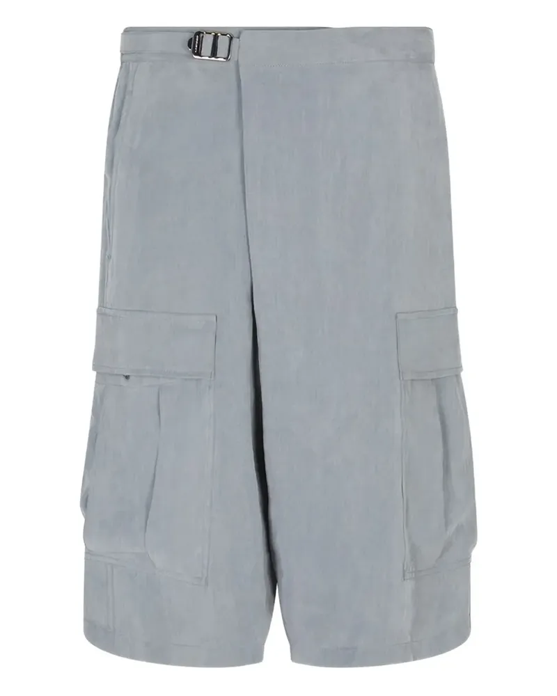 Giorgio Armani buckle cargo shorts - Grau Grau