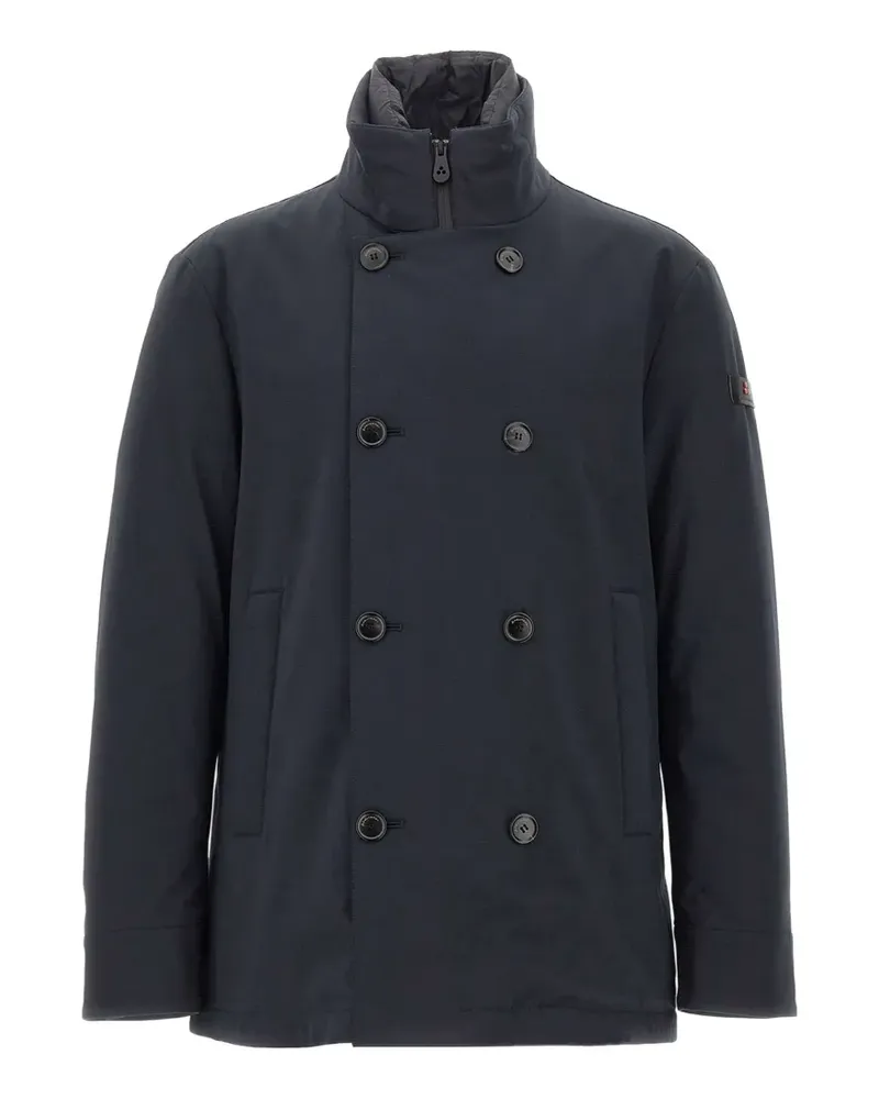 Peuterey Doppelreihiger Militao TJ Mantel - Blau Blau