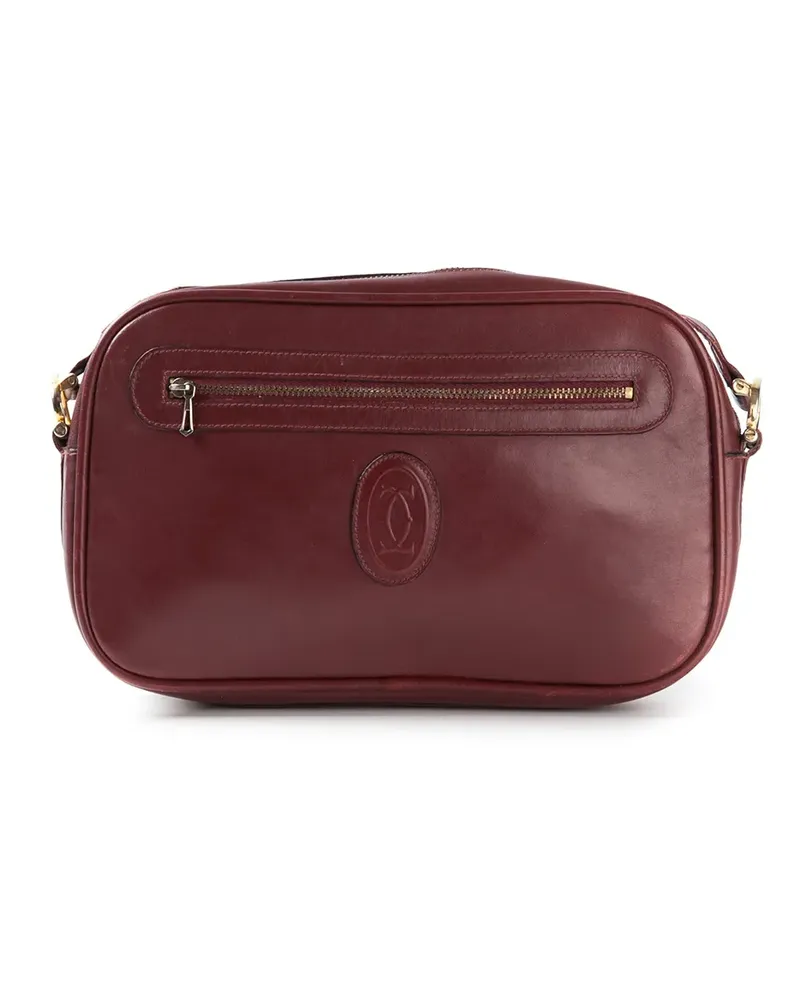 Cartier Schultertasche mit Logo-Detail - Braun Braun