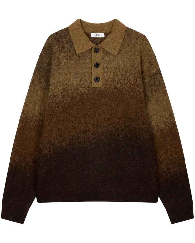 STUDIO TOMBOY Gradation Pullover - Braun Braun