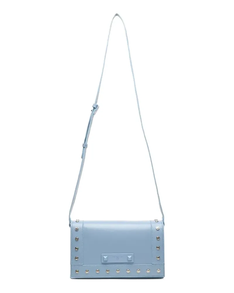 Iceberg Jeans Schultertasche mit Nieten - Blau Blau