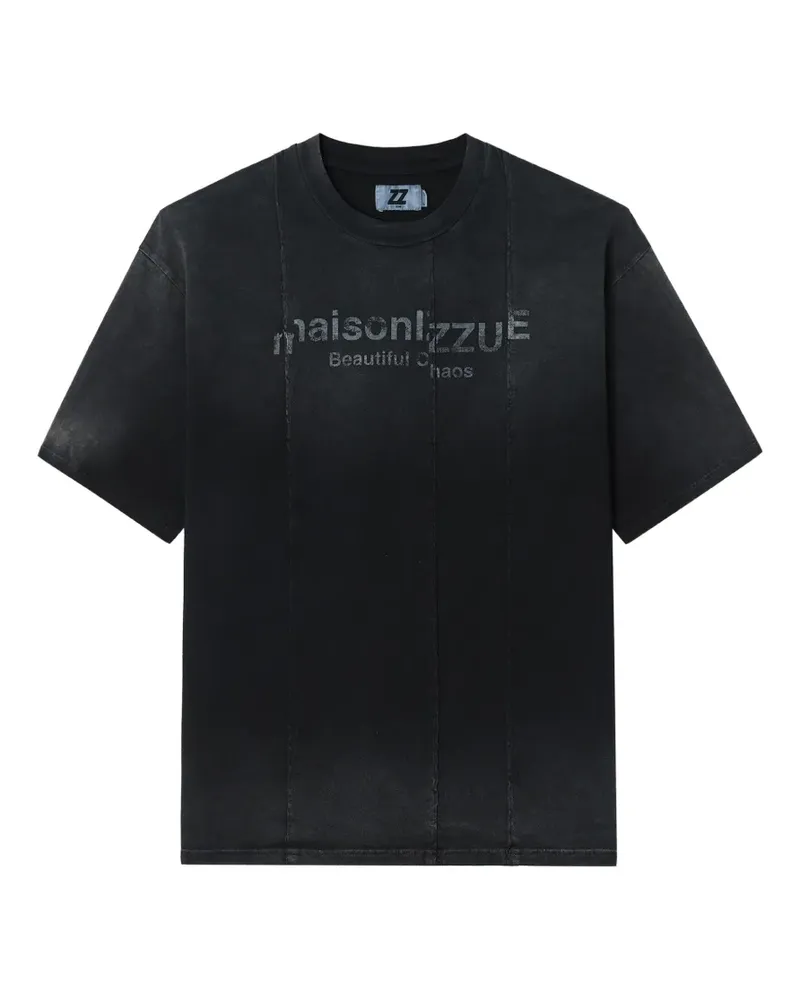 Izzue cotton T-shirt - Schwarz Schwarz