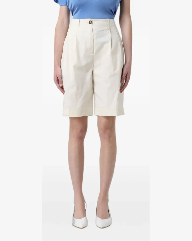 MEIMEIJ Shorts mit Falten - Nude Nude