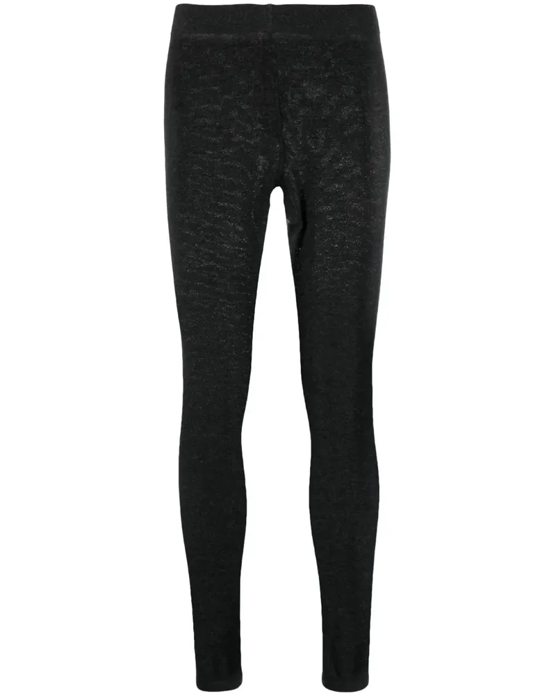 Brunello Cucinelli Gestrickte Leggings - Grau Grau