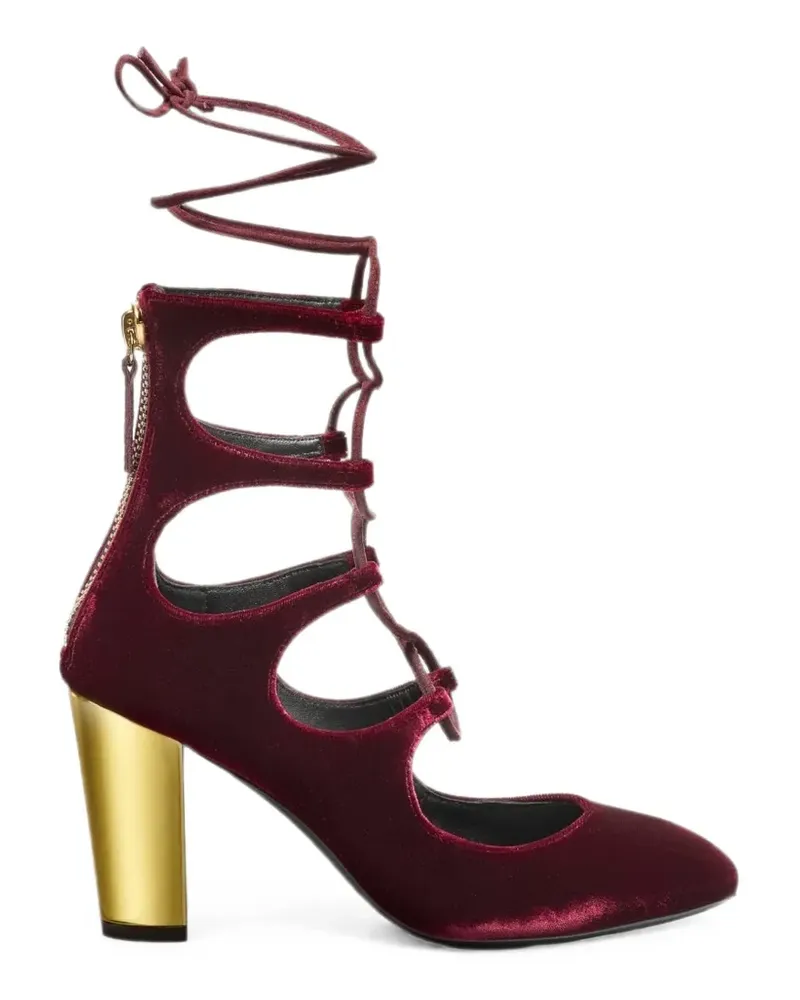Temperley London Siren Pumps - Rot Rot