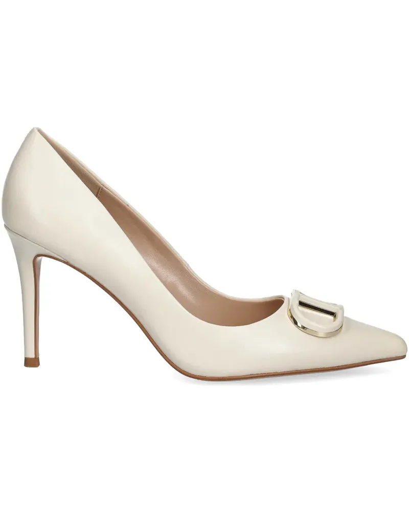 Twin-Set Oval T Pumps 90mm - Nude Nude