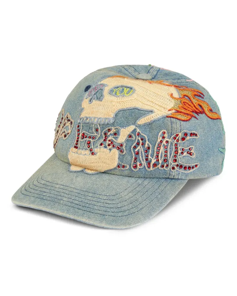 Supreme Being WFST Baseballkappe mit Stickerei - Blau Blau