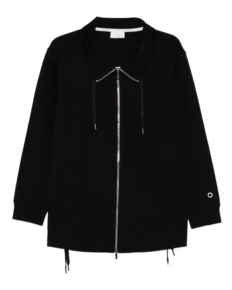 Marina Rinaldi Panaria Jacke mit Reißverschluss - Schwarz Schwarz