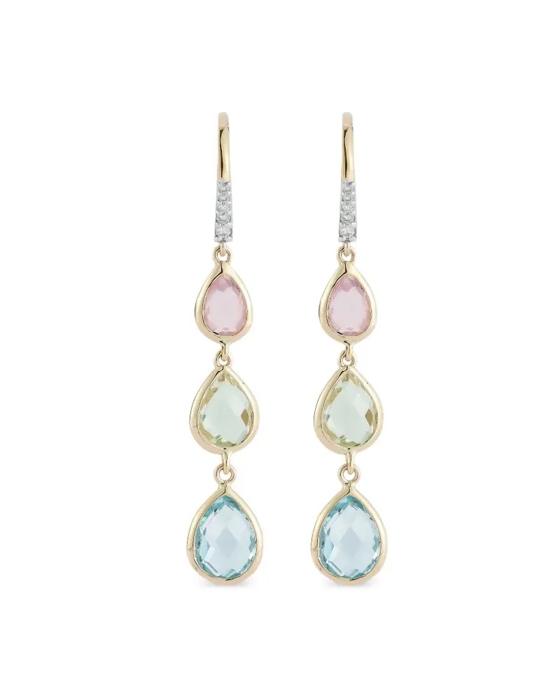 MATEO 14kt Gelbgoldohrringe Gold