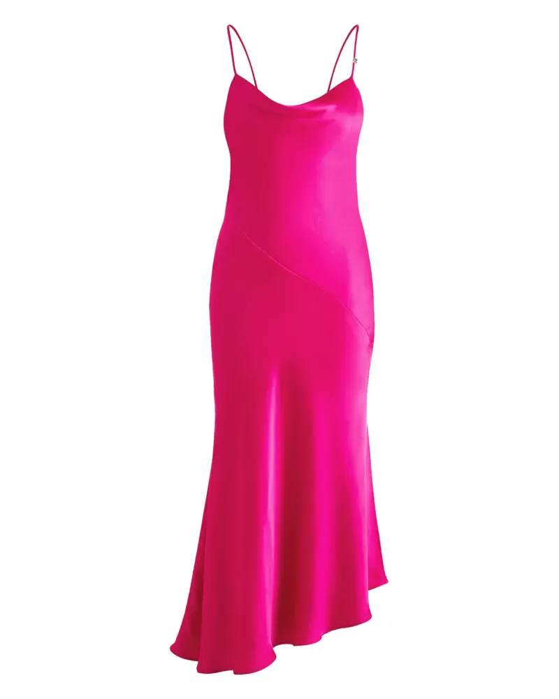 HUGO BOSS Asymmetrisches Kleid - Rosa Rosa