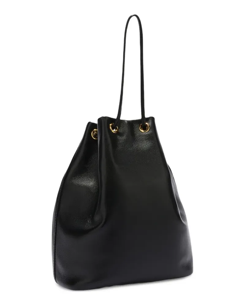 Furla Sfera Beuteltasche mit Kordelzug - Schwarz Schwarz