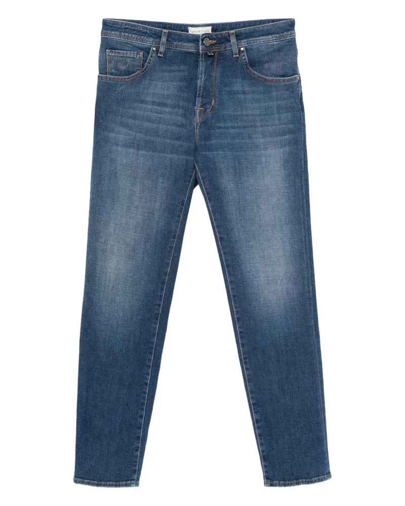 Jacob Cohën Scott Five-Pocket-Jeans - Blau Blau