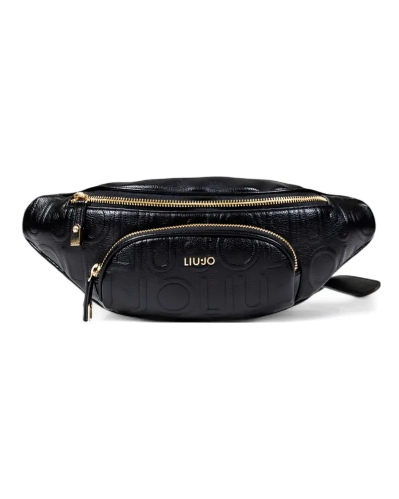 Liu Jo Gürteltasche mit geprägtem Detail - Schwarz Schwarz