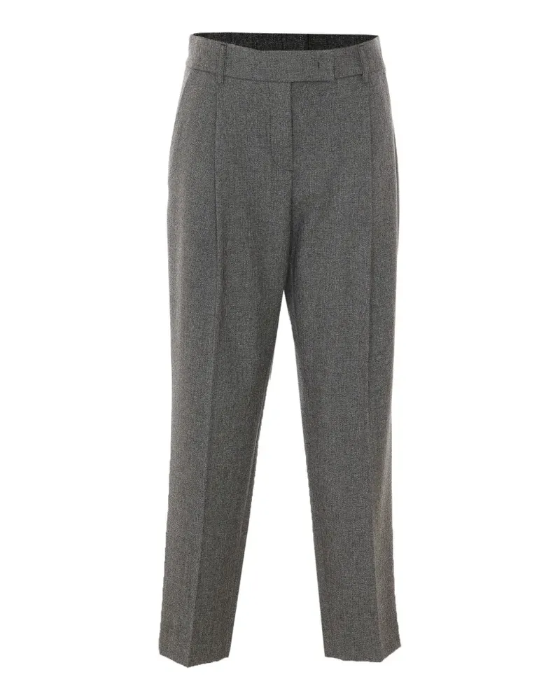 Rue du Bac straight-leg tailored trousers - Grau Grau