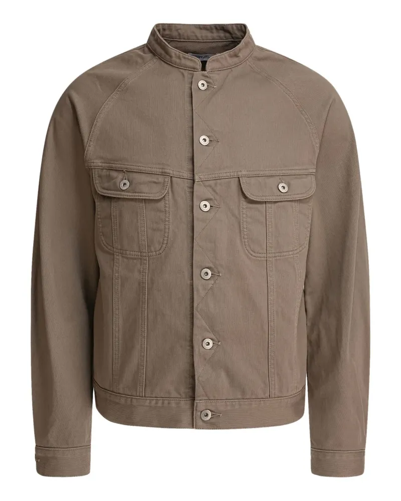 nonnative Geknöpfte Jacke mit Mandarinkragen - Nude Nude