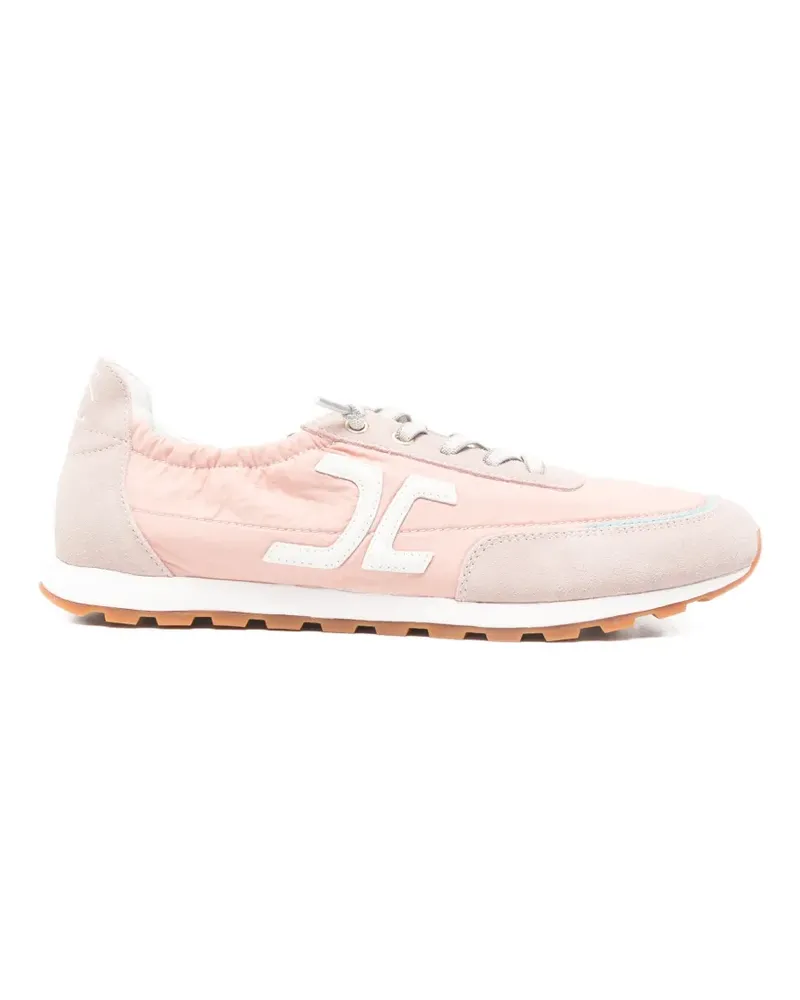 Candice Cooper panelled logo-patch sneakers - Rosa Rosa