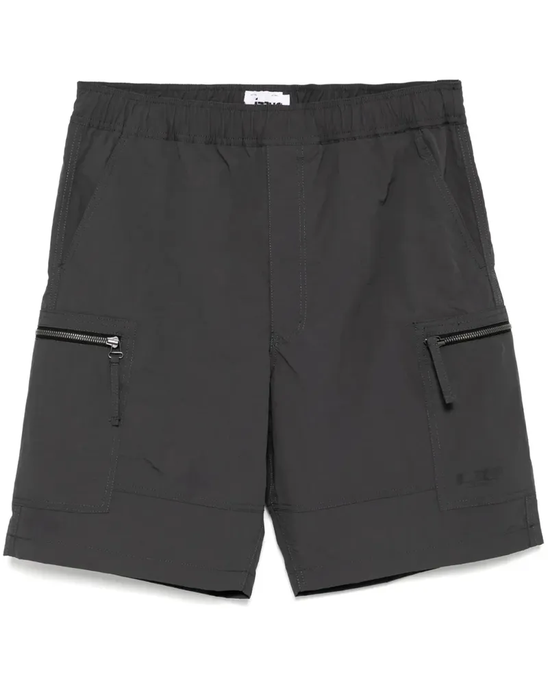 Izzue Cargo-Shorts mit Kordelzug Grau