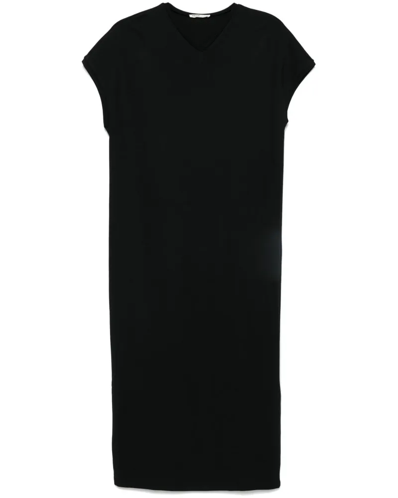 KHAITE Verda Midikleid - Schwarz Schwarz