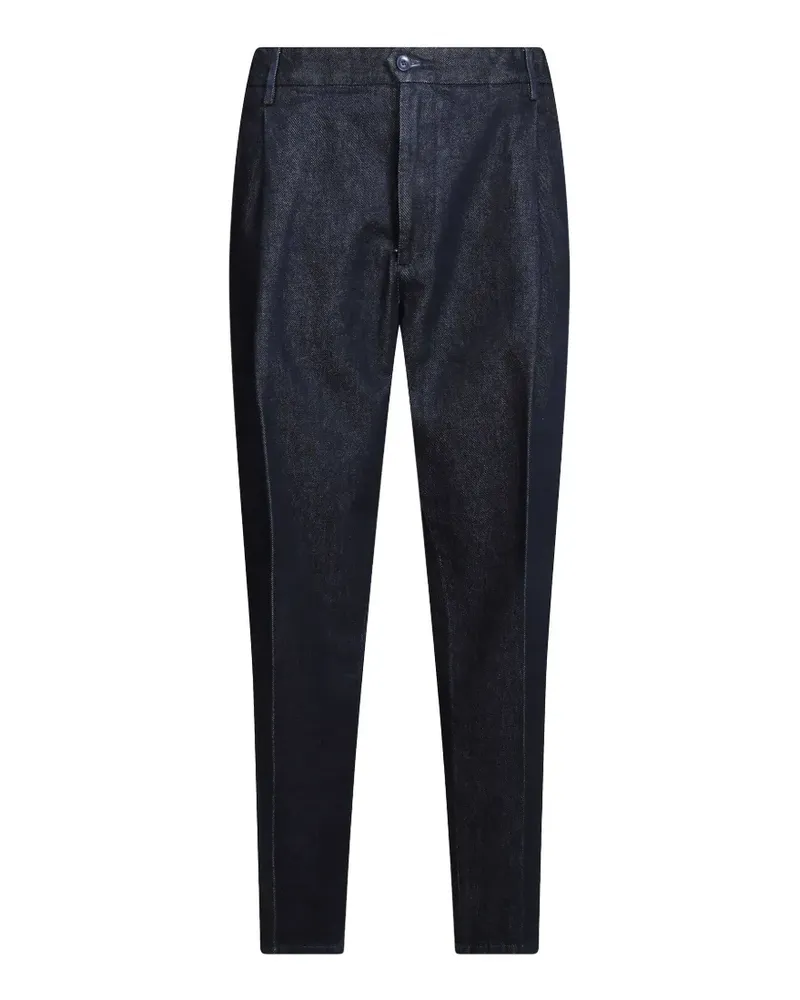 Briglia 1949 pressed-crease pleated tailored trousers - Blau Blau
