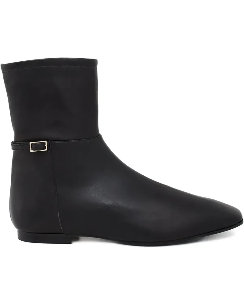 ATP Atelier Barzio Stiefel mit Riemen - Schwarz Schwarz