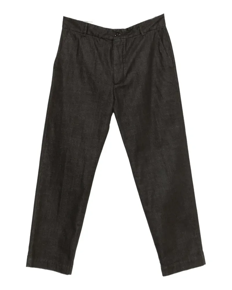 Original Vintage Style Hose mit Gürtelschlaufen - Braun Braun