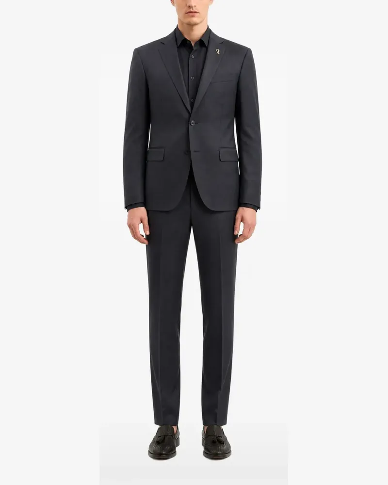 Pal Zileri single-breasted notched-lapels blazer - Grau Grau
