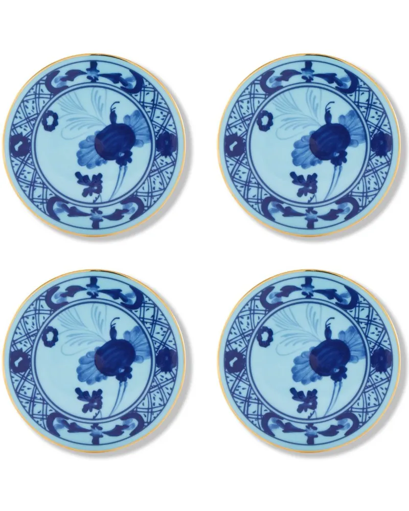 Ginori 1735 Oriente Iris Untersetzer - Blau Blau