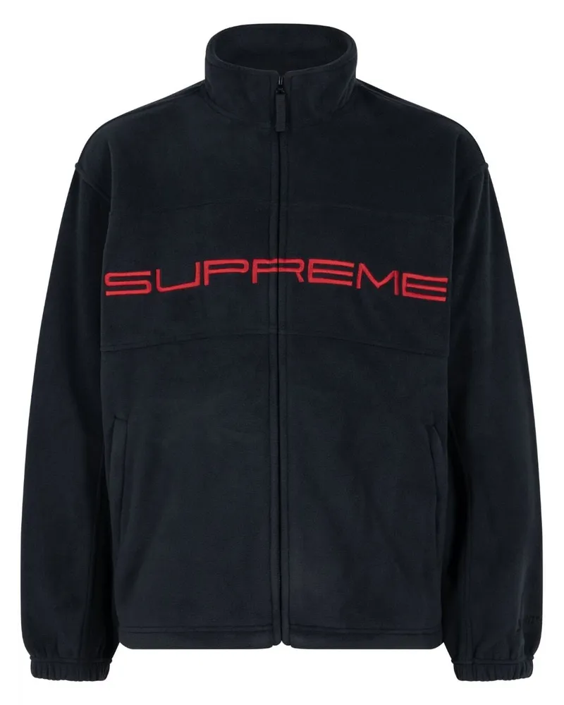 Supreme Being x Polartec Jacke mit Reißverschluss Schwarz