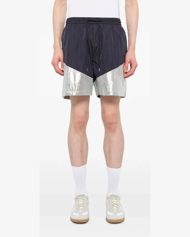JUUN.J Shorts mit Metallic-Einsatz - Blau Blau