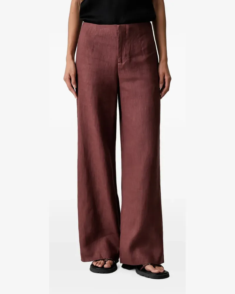 Bardot Domenica Hose mit weitem Bein - Braun Braun