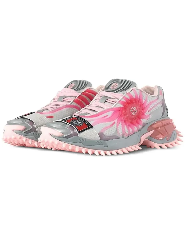 Rombaut Mortal Sneakers mit Blumen-Print - Grau Grau