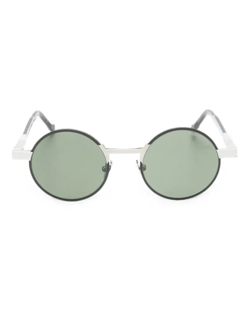 VAVA EYEWEAR Sonnenbrille mit rundem Gestell - Schwarz Schwarz