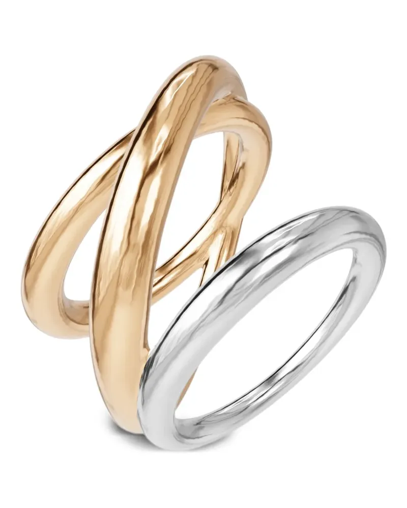 Charlotte Chesnais Triplet Ring - Gold Gold