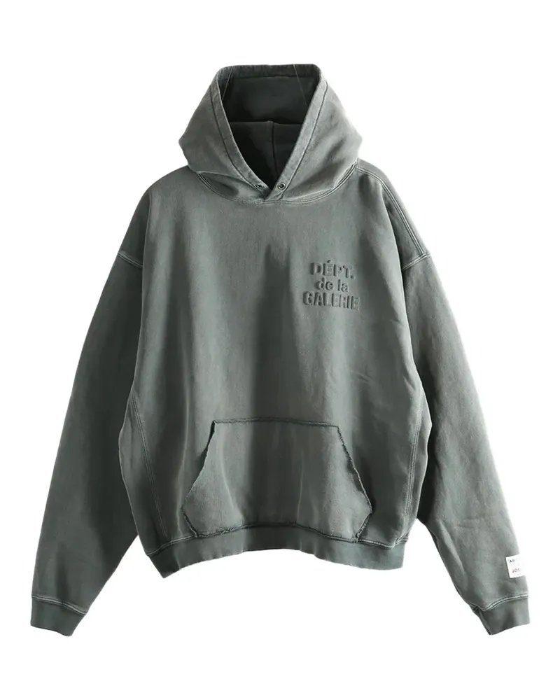 GALLERY DEPT. Hoodie mit Logo-Prägung - Grau Grau