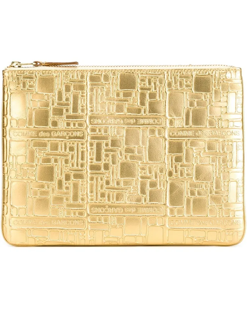 Comme des Garçons Münztasche mit Prägung - Metallic Metallic