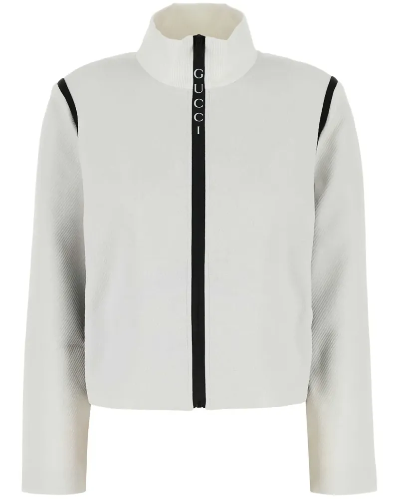 Gucci Jacke mit Jacquard - Nude Nude